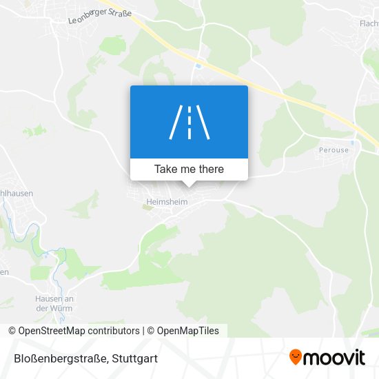 Bloßenbergstraße map
