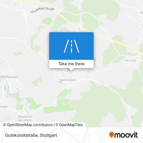 Gutekunststraße map