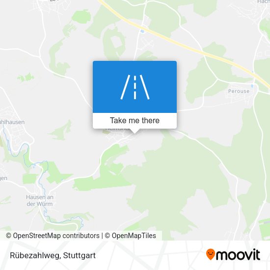 Rübezahlweg map