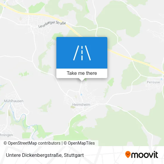 Карта Untere Dickenbergstraße