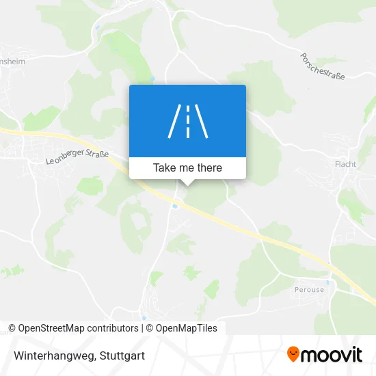 Карта Winterhangweg