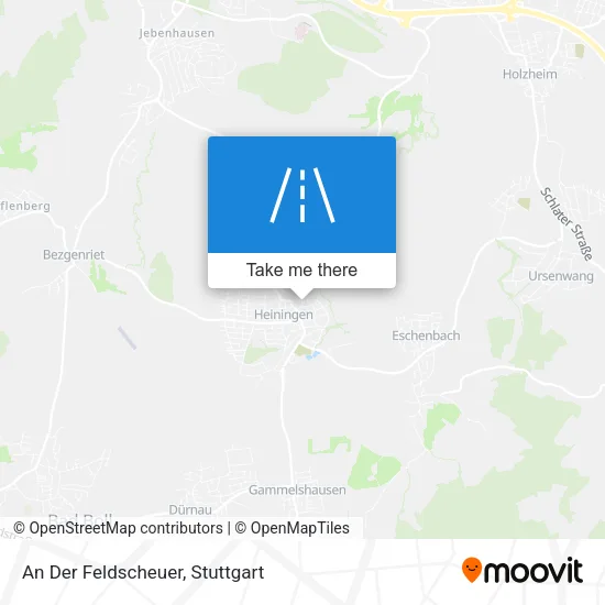 Карта An Der Feldscheuer
