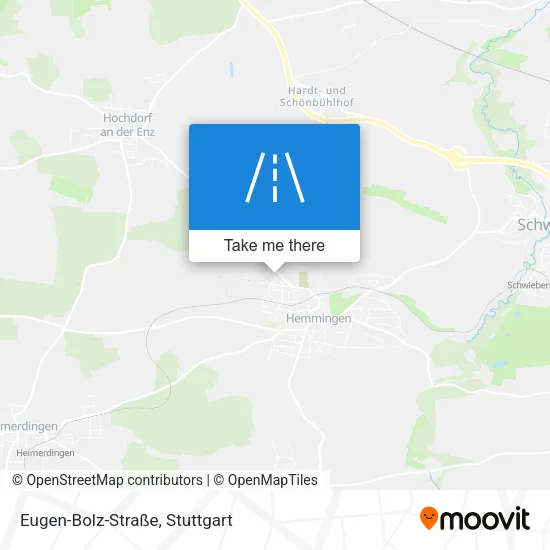 Карта Eugen-Bolz-Straße