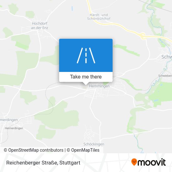 Reichenberger Straße map