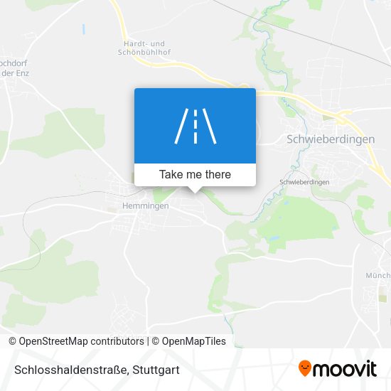 Schlosshaldenstraße map