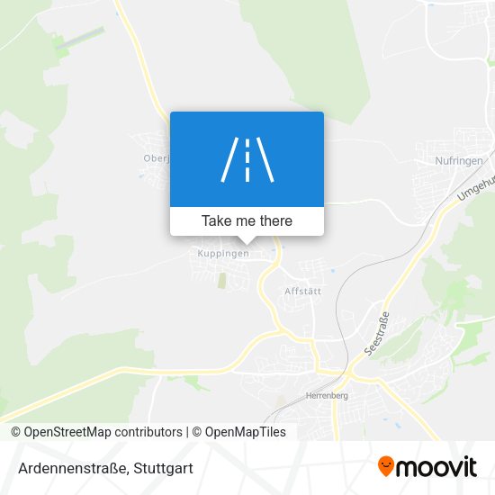 Ardennenstraße map