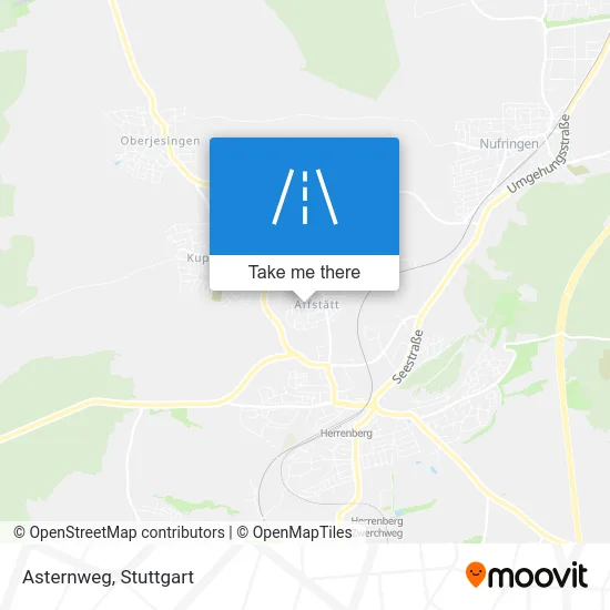 Карта Asternweg