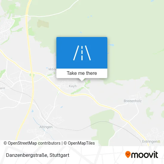 Карта Danzenbergstraße