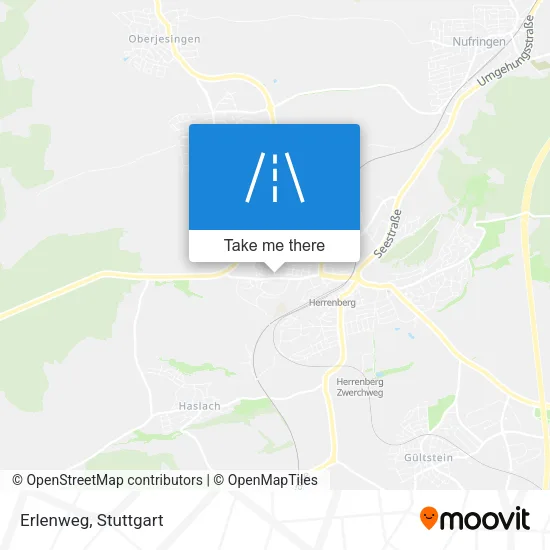 Карта Erlenweg