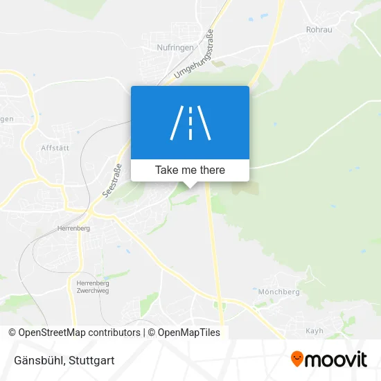 Gänsbühl map