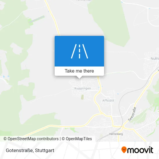 Карта Gotenstraße
