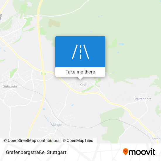 Карта Grafenbergstraße