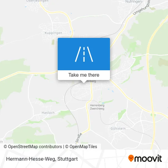 Карта Hermann-Hesse-Weg