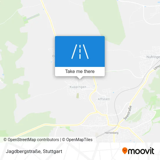 Карта Jagdbergstraße