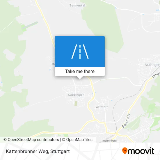 Карта Kattenbrunner Weg