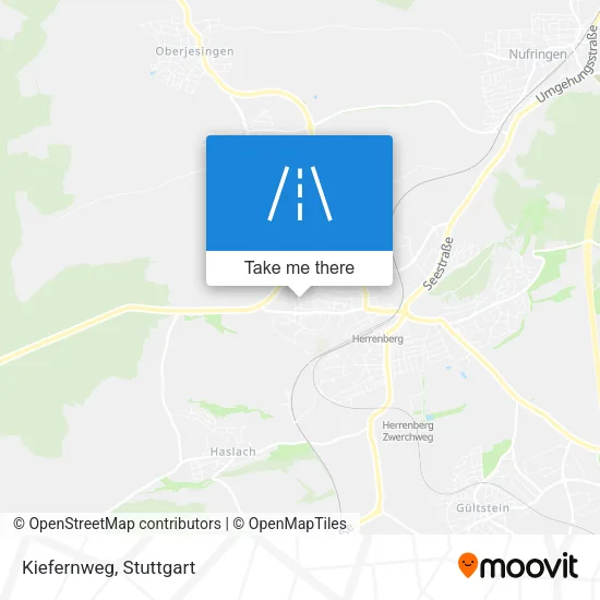 Карта Kiefernweg