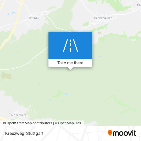 Kreuzweg map