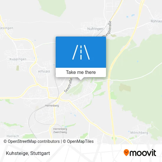 Карта Kuhsteige