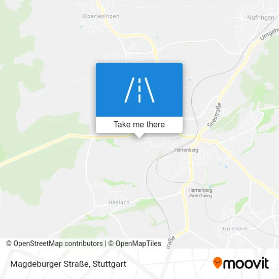 Карта Magdeburger Straße