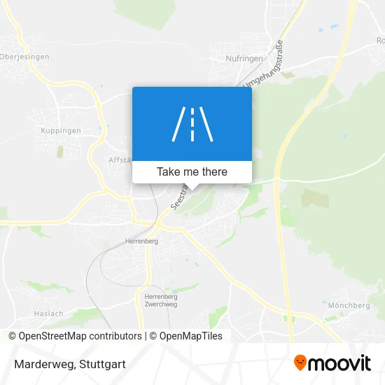 Marderweg map