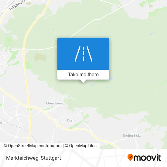 Карта Markteichweg