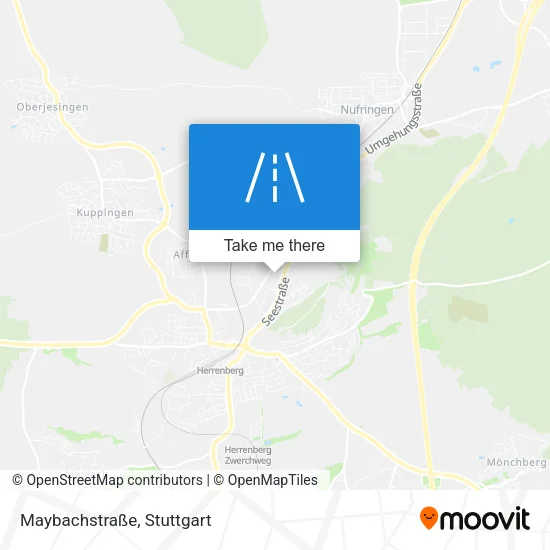 Карта Maybachstraße
