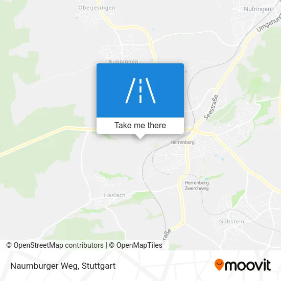 Карта Naumburger Weg