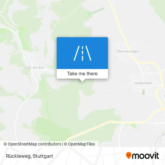 Карта Rückleweg
