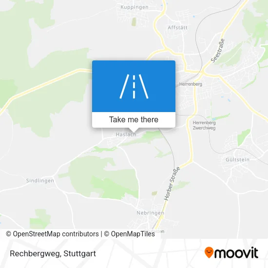 Карта Rechbergweg