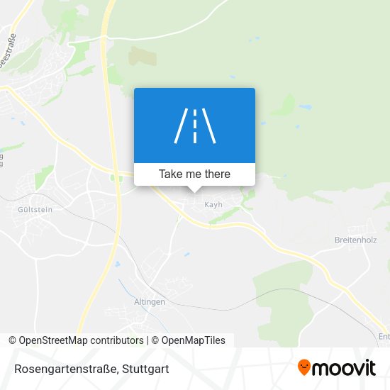 Rosengartenstraße map