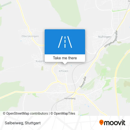Карта Salbeiweg