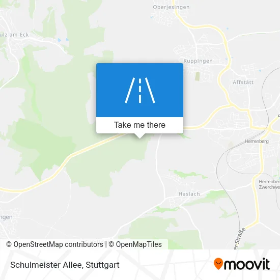 Карта Schulmeister Allee