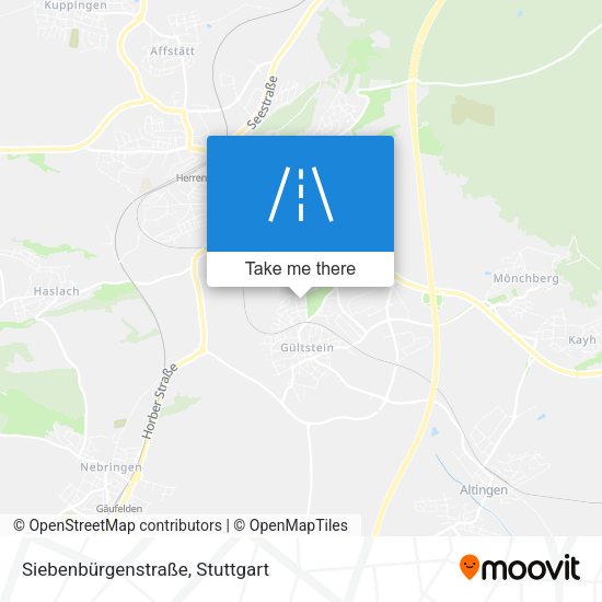 Siebenbürgenstraße map