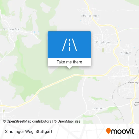 Карта Sindlinger Weg