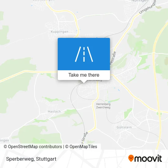 Карта Sperberweg