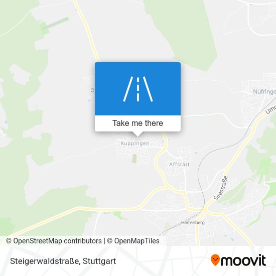 Steigerwaldstraße map