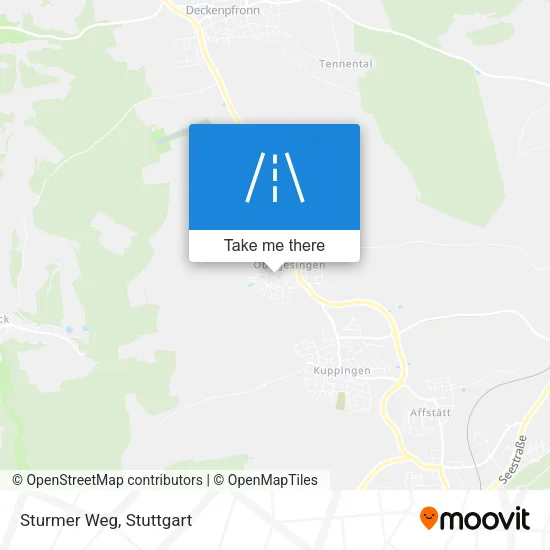 Карта Sturmer Weg