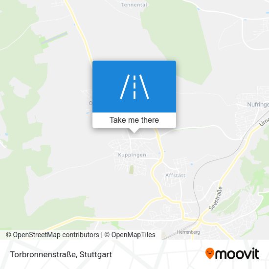 Карта Torbronnenstraße