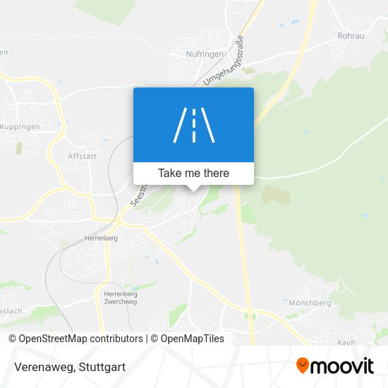 Карта Verenaweg