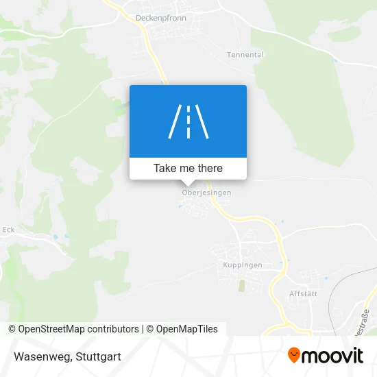 Карта Wasenweg