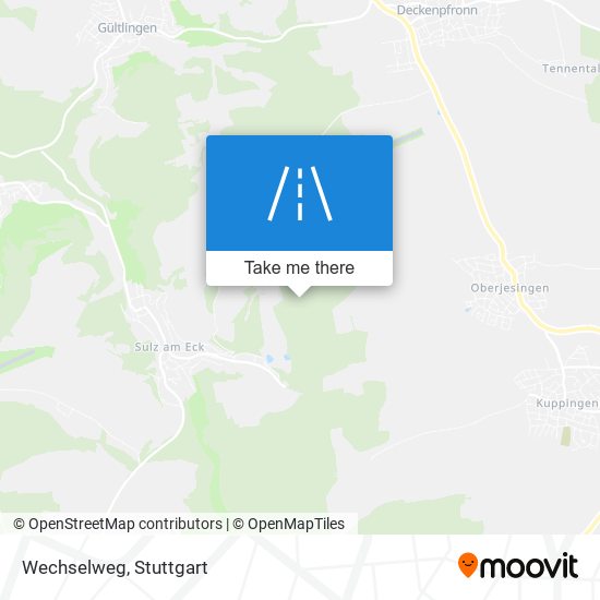 Карта Wechselweg