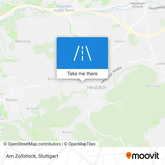 Карта Am Zollstock