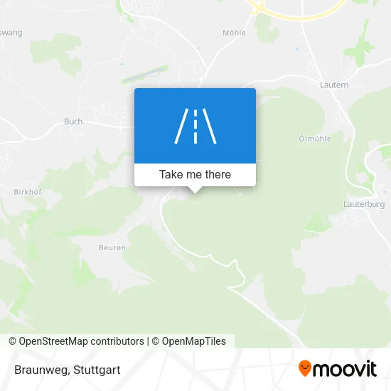 Карта Braunweg