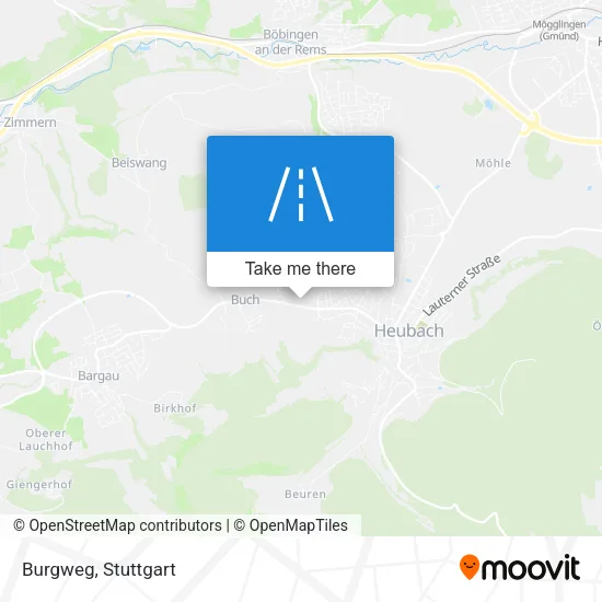 Карта Burgweg