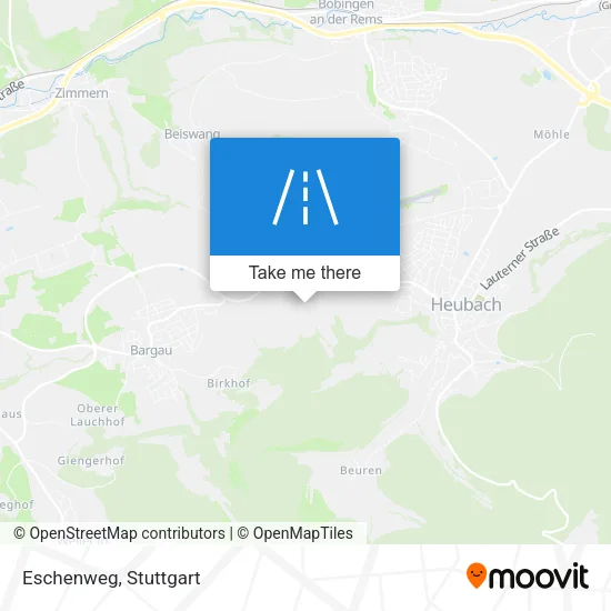 Карта Eschenweg