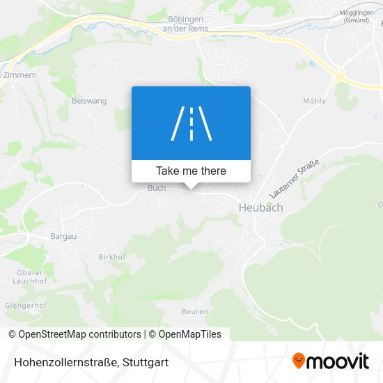 Hohenzollernstraße map