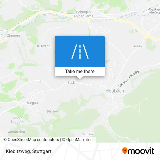 Карта Kiebitzweg