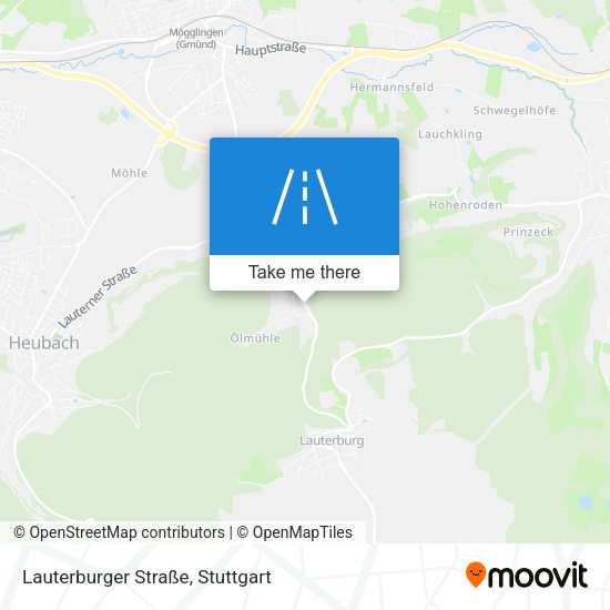 Lauterburger Straße map