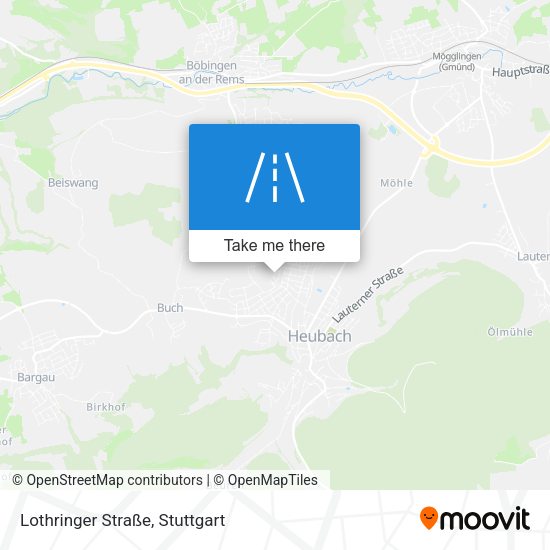 Lothringer Straße map
