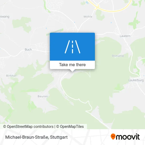 Карта Michael-Braun-Straße